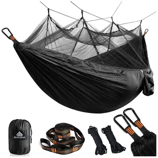 Moskito Netz Hängematte NATUREFUN 300 kg Tragfähigkeit 275