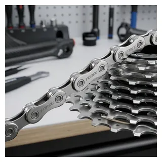 Sram Force E1 Axs Flattop Kette Silber