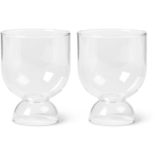 ferm LIVING - Still Trinkgläser, 2er Set, klar