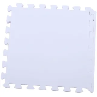 YCTZE 10PCs Plüsch Ineinandergreifende Teppichfliesen - Flauschige, Schlupfende Schaumstoffbodenmatten für Kinderzimmer und Wohnräume (PURPLE)