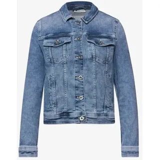 STREET ONE Jeansjacke mit Brusttaschen und Knöpfen -