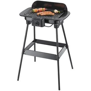 Severin PG 8521 Elektrischer Standgrill, 2300 Watt, Thermostat - Schwarz