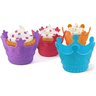 AristoCakes Krönchen CUPCAKE Törtchen / Muffin Formen - 4-teilig
