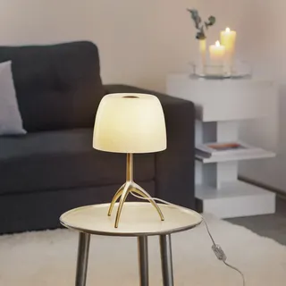 Tischleuchte Foscarini, Lumiere, Weiß, für Wohnzimmer, Glas, Design - 35