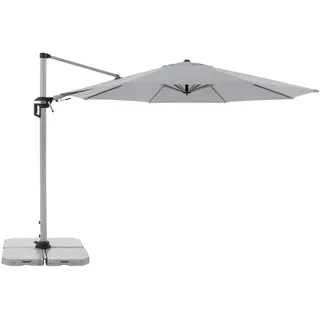 Doppler Active Ø 370 cm hellgrau
