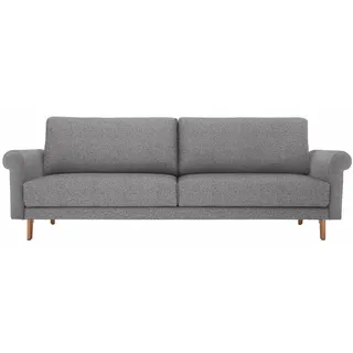 Creation BY ROLF BENZ 3-Sitzer CR.450, Designsofa, Loungesofa, modern Landhaus, Breite 208 cm, Füße in Nussbaum grau|schwarz