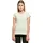 Tee Figurbetontes Baumwoll T-Shirt mit Rundhalsausschnitt kurzen Ärmeln ideal für Alltag Freizeit Veredelung Lightmint XS