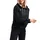 Fleece Hoodie Schwarz/Weiß/Weiß XS