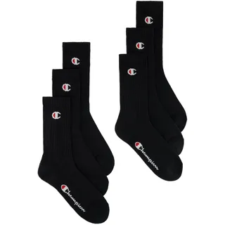 Champion Kurzsocken 6 Paar Schwarz 43-46