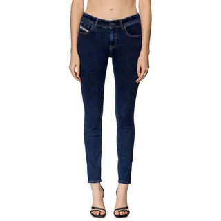 Diesel Skinny-fit-Jeans sehr schmale Beinform - 2017 D-Slandy 09H80 blau 26