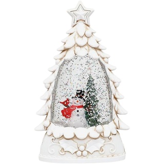 Amagogo Weihnachts-Schneekugel-Licht, Weihnachts-Schneekugel-Laternenfigur, Bezaubernde Geschenke, Weihnachtsdekorationen für Nachttisch, Tischplatte, Stil c