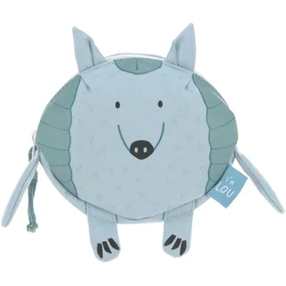 LÄSSIG Kinder Bauchtasche Gürteltasche ab 3 Jahre/Mini Bum Bag About Friends, Lou Armadillo, Gürteltier, 14 cm