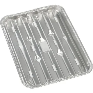 Papstar Starpak Grillschalen, Alu eckig 1,4 cm x 16,3 cm x 22,7 cm