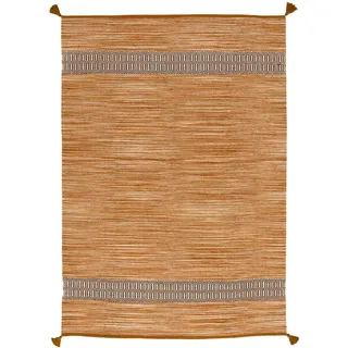 Pergamon Kelim Toskana Wollteppich 200 x 300 cm Beige
