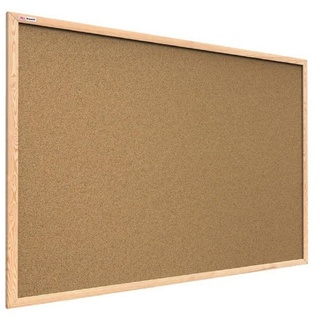 ALLboards Memoboard ALLboards Pinnwand mit Holz Rahmen Korktafel Korkwand 50 cm x 80 cm