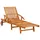 Sonnenliege 67 x 20 x 67 cm Rot