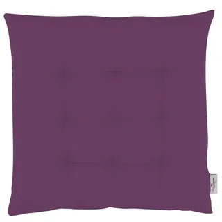 Tom Tailor Sitzkissen, Brombeere, Textil, 40x5x40 cm, Oeko-Tex® Standard 100, Wohntextilien, Kissen, Sitzkissen