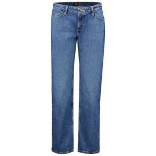 Lee® 5-Pocket-Jeans Damen Jeans LOW RISE STRAIGHT FIT (1-tlg) blau