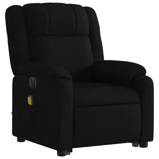 vidaXL Massagesessel mit Aufstehhilfe Stoff 95 x 99 x 95 cm Schwarz elektrisch