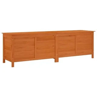 vidaXL Gartentruhe 198,5 x 50 x 56,5 cm Braun