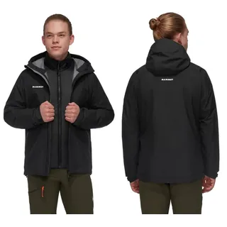 Mammut Alto Light 3 in 1 HS Hooded Jacket Herren Doppeljacke schwarz XL