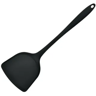 CTForest Pfannenwender Silikon, Pfannenwender Kunststoff, Pfannenwender, Geeignet Zum Kochen Von Speisen In Der Küche(Schwarz)