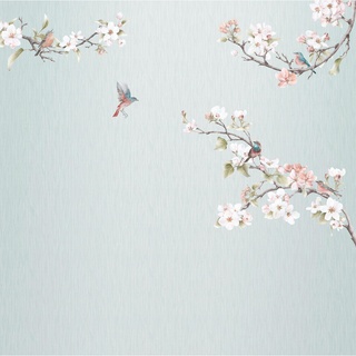 Komar Vliestapete, Mehrfarbig, Floral, 250x250 cm, Fsc, Tapeten Shop, Vliestapeten