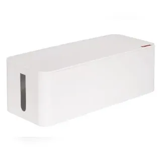 Hama Kabelbox Maxi 40 x 15,6 x 13 cm 1-tlg. weiß