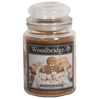 Woodbridge Duftkerze "Gingerbread Man" in Hellbraun - 565 g