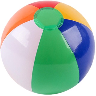 Fukamou Wasserball Aufblasbar, 22cm/25cm/35cm Inflatable Ball Wasserbälle, Rainbow Beach Balls, Schwimmball, Für Beach Balls Pool Party