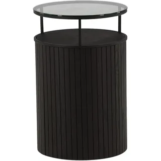 Beistelltisch Bovall Schwarz