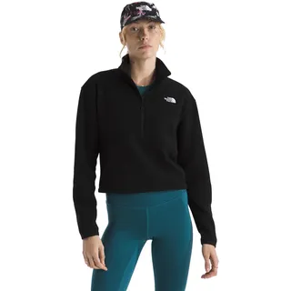 The North Face Glacier Fleece 1/2 Zip Schwarz L