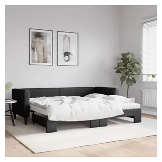 vidaXL Tagesbett 80 x 200 cm Schwarz
