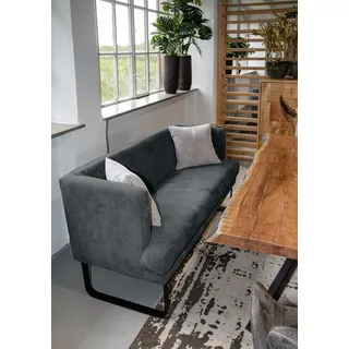 Gutmann Factory Küchensofa, Breite 170 cm, Metallfüße grau