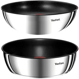 TEFAL INGENIO EMOTION WOK 26 CM + tiefe Bratpfanne 24 CM, PFANNEN, 2-TEILIG