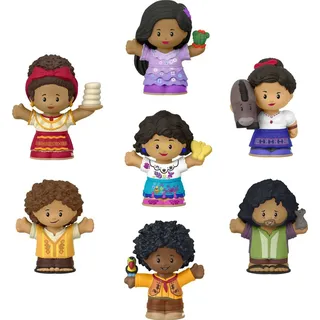 Fisher-Price Little People Toddler Toys Disney Encanto Figuren-Set, 7 Charaktere für Vorschulkinder ab 18 Monaten (Amazon Exclusive)