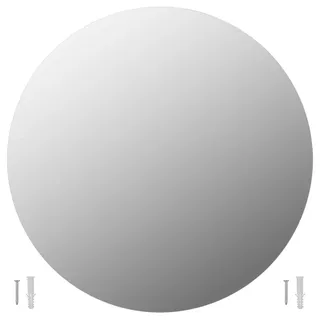 vidaXL Wandspiegel 70 x 70 cm Silber