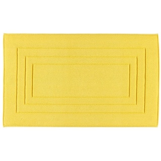 Duschmatte Feeling Vossen, 100% Baumwolle gelb 60.00 cm x 100.00 cm