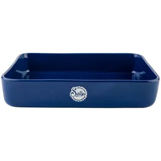 sallys Ofenform 36 x 28 x 7 cm Night Blue