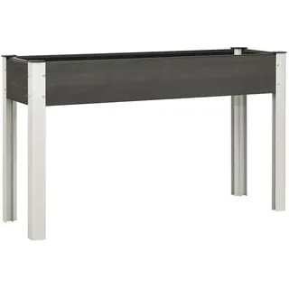 vidaXL Garten-Hochbeet 120 x 40 x 75 cm Grau
