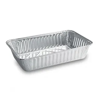 100x Alu-Pasta Schale Lasagne-Form Auflaufform eckig 800ml 203x135x40mm