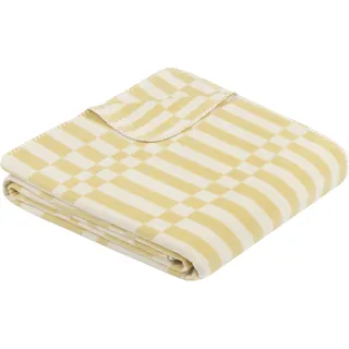 IBENA Kitami Kuscheldecke 140 x 200 cm Gelb