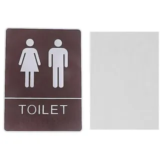 1 Stück Wandaufkleber Für Wc-raum