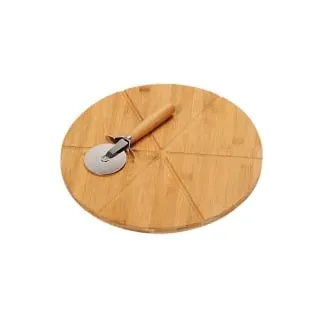 KESPER Pizzateller 32 cm Braun 2er Set