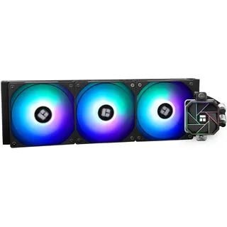 TR-Thermalright Aqua Elite 360 V3 CPU Wasserkühlung Komplett-360 Spezifikation AIO PC Kühler,3x120mm ARGB Kühlventilator,Einfache Installation,Kompatibel mit AM5/AM4, LGA1851/1700/115X/1200
