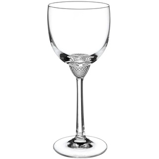 Villeroy und Boch Octavie Weißweinglas, edles Kristallglas mit opulenten Dekorelementen für exklusives Ambiente, klar, spülmaschinenfest, 225 ml
