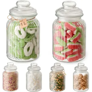 Praknu Bonbonglas 1 L 6 St.