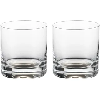 EISCH Whisky-Tumbler GENTLEMAN PLATIN 2 Stück in Geschenkröhre Inhalt je 400 ml