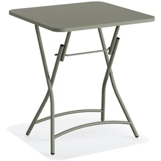 FEROS Breeze Bistro Klapptisch 60 x 60 x 74 cm Grün