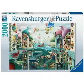 Ravensburger — Puzzle wenn Fische Laufen könnten | Puzzle 2000 Teile | Puzzle für Erwachsene und Kinder ab 14 Jahren | Geschenk für Kinder und Erwachsene | Maße 98 x 75 cm